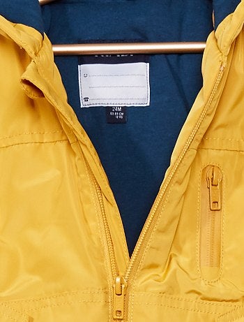 Parka con capucha y forro de punto - Kiabi