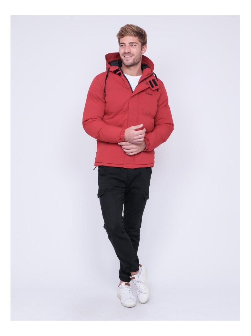 Parka con capucha ZANDOVEN Rojo - Kiabi