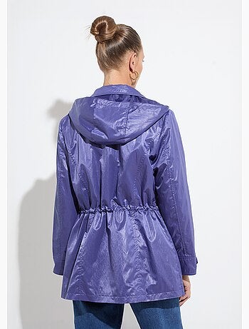 Parka con cremallera y botones automáticos - Afibel