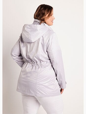 Parka con cremallera y botones automáticos - Afibel