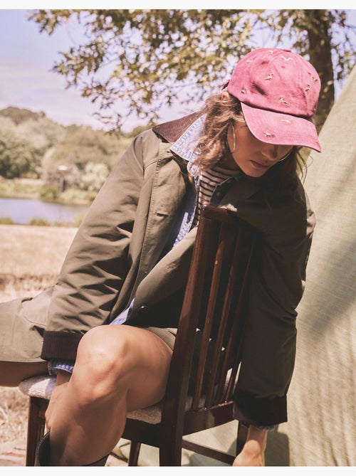 Parka con cuello de pana, mo fashion - Kiabi