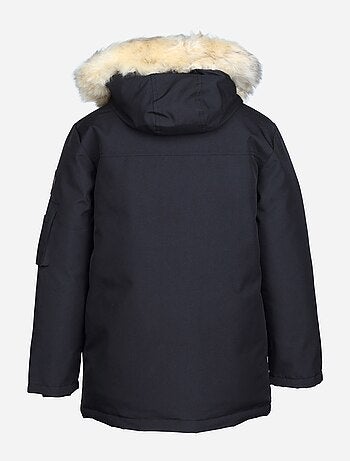 Parka con forro de piel desmontable - Kizco