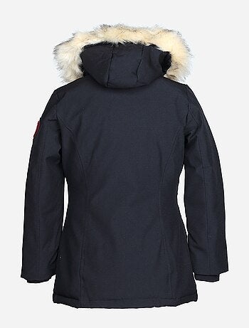 Parka con forro de piel desmontable - Paragoose