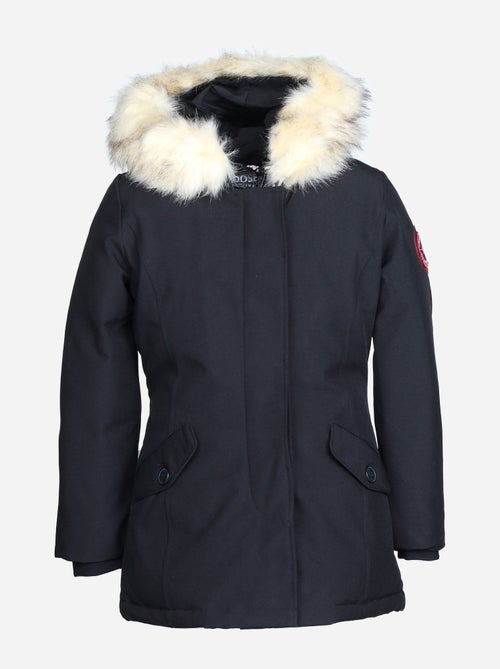 Parka con forro de piel desmontable - Paragoose - Kiabi Parka con forro de piel desmontable - Paragoose - Kiabi