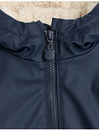 Parka con forro de sherpa, mo fashion