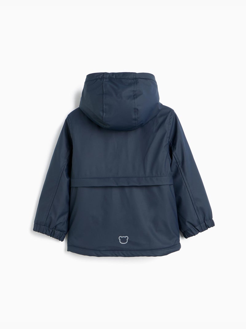 Parka con forro de sherpa, mo fashion Azul - Kiabi