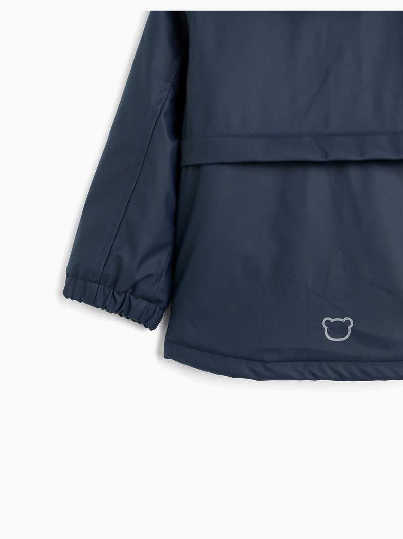Parka con forro de sherpa, mo fashion Azul - Kiabi