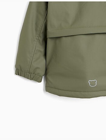 Parka con forro de sherpa, mo fashion