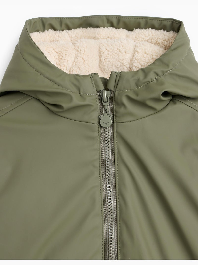 Parka con forro de sherpa, mo fashion Verde - Kiabi