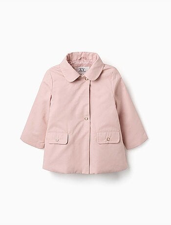 Parka con forro y capucha desmontable