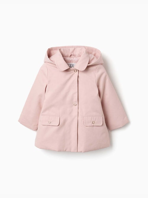 Parka con forro y capucha desmontable - Kiabi Parka con forro y capucha desmontable - Kiabi