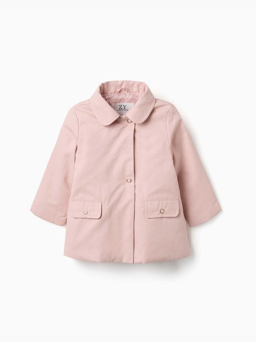 Parka con forro y capucha desmontable - Kiabi Parka con forro y capucha desmontable - Kiabi