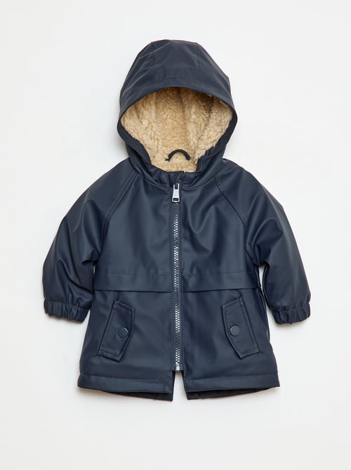 Parka con interior efecto borreguito - Kiabi