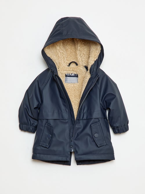 Parka con interior efecto borreguito - Kiabi