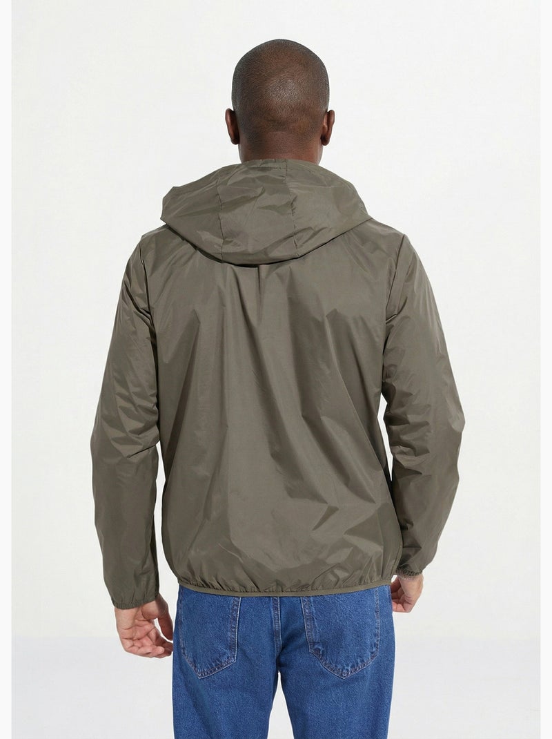 Parka corta impermeable de moda - AFIBEL Caqui - Kiabi