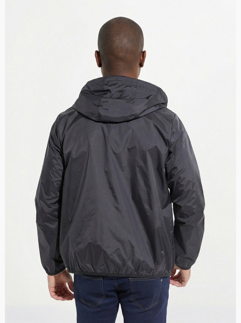 Parka corta impermeable de moda - AFIBEL Negro - Kiabi