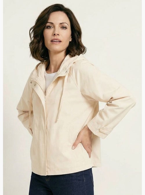 Parka corta ligera e impermeable - Afibel - Kiabi