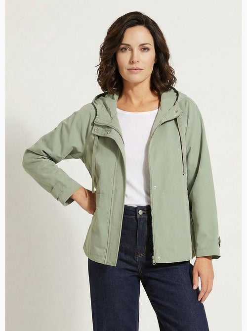 Parka corta ligera e impermeable - Afibel - Kiabi