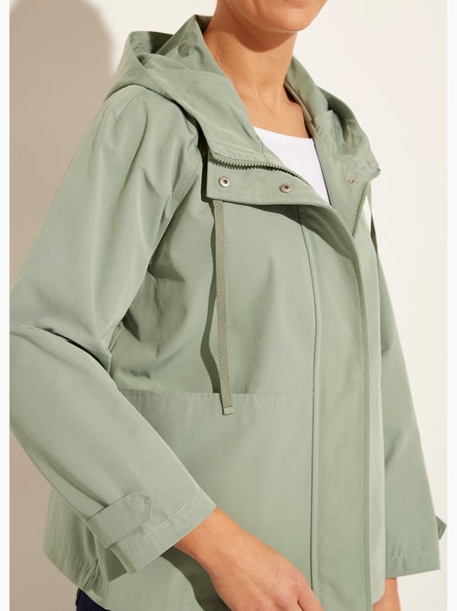 Parka corta ligera e impermeable - Afibel - Kiabi