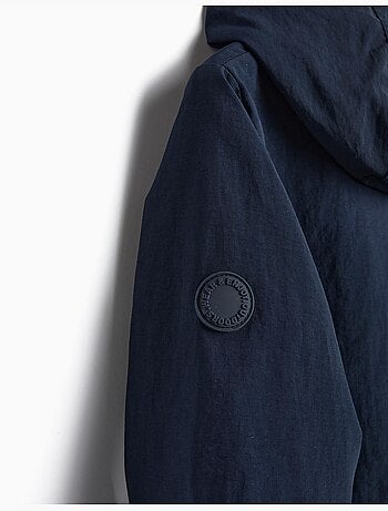 Parka de forro polar, mo fashion