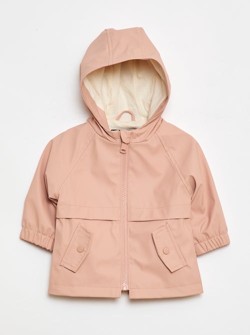 Parka de goma con capucha - Kiabi
