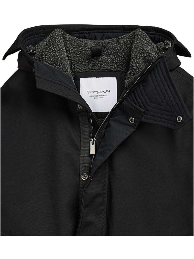 Parka de Hombre Teddy Smith Negro - Kiabi