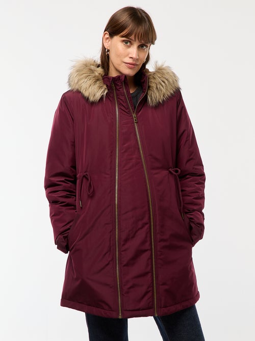 Parka de maternidad con detalle de porteo - Kiabi