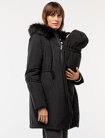 Parka de maternidad con detalle de porteo