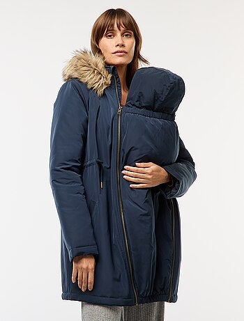 Parka de maternidad con detalle de porteo