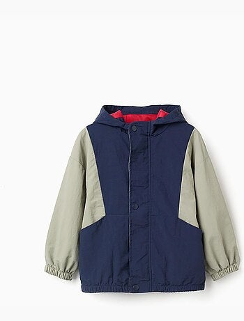 Parka de nylon con capucha