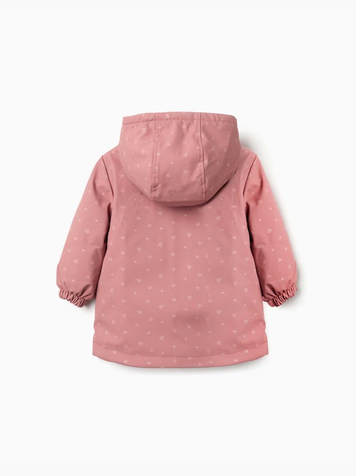 Parka engomada acolchada con capucha y bolsillos - Kiabi Parka engomada acolchada con capucha y bolsillos - Kiabi