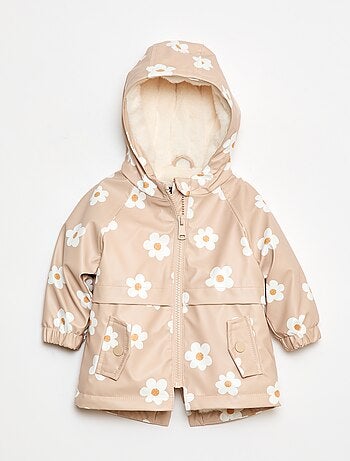 Parka estampada