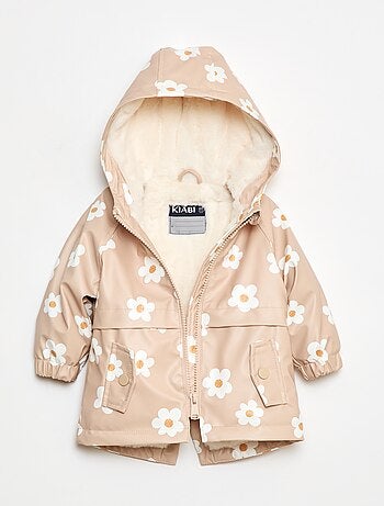 Parka estampada