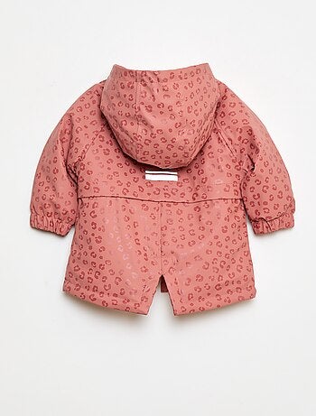 Parka estampada