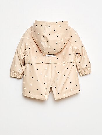 Parka estampada