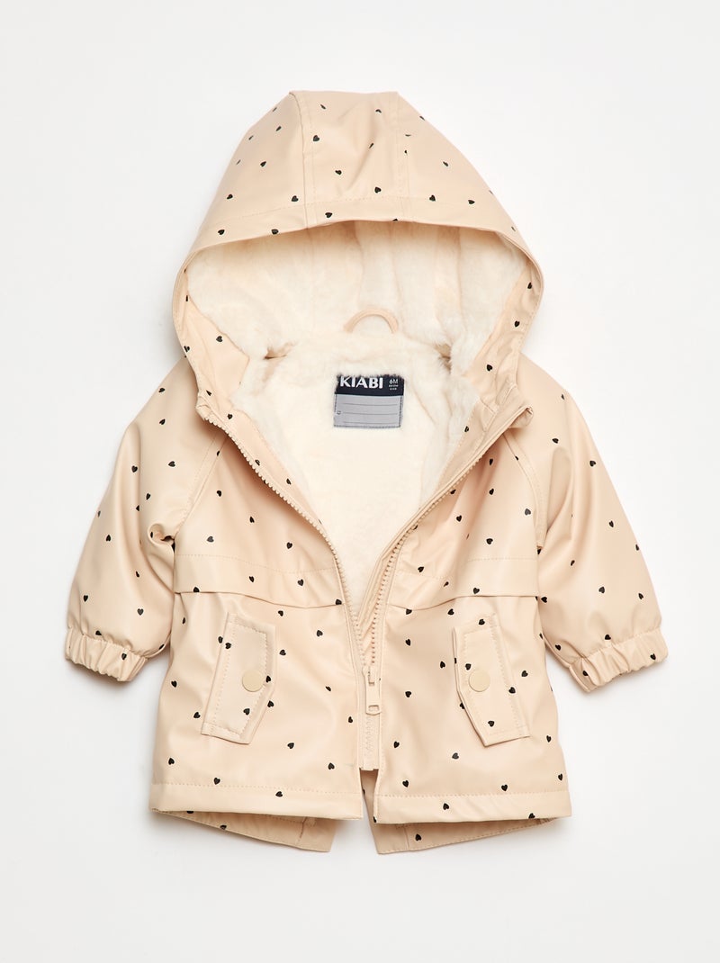 Parka estampada Rosa - Kiabi