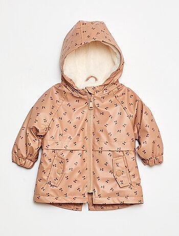 Parka estampada