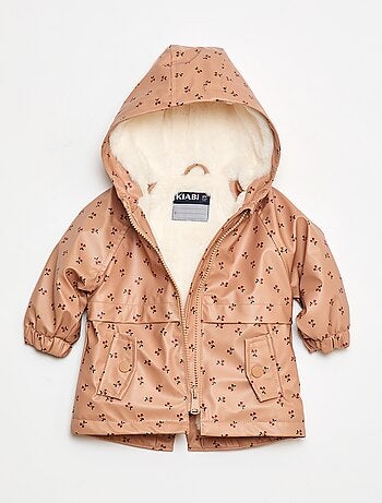 Parka estampada