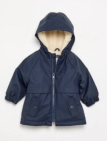 Parka forrada con capucha