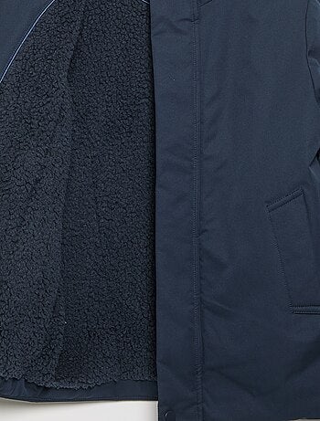 Parka forrada con capucha