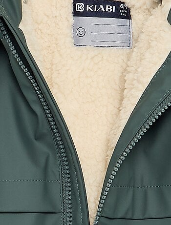 Parka forrada con capucha