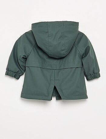 Parka forrada con capucha