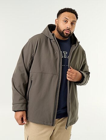Parka forrada con capucha