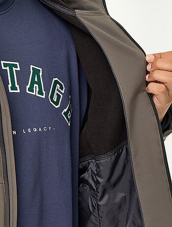 Parka forrada con capucha