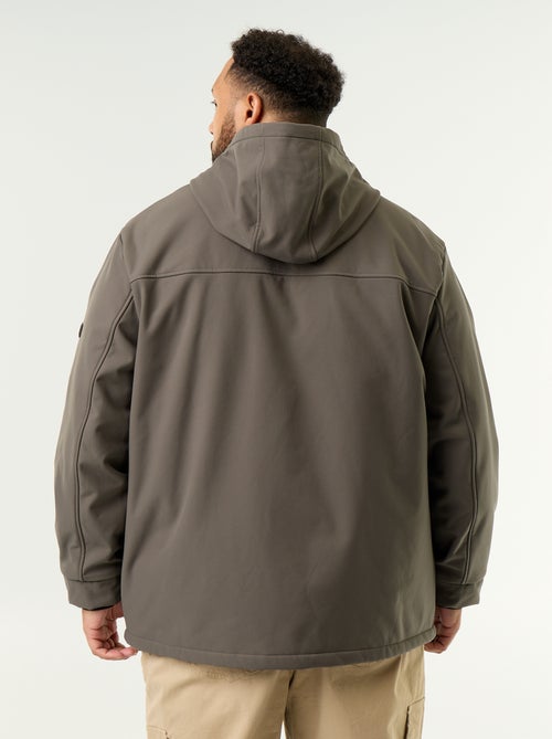 Parka forrada con capucha - Kiabi Parka forrada con capucha - Kiabi