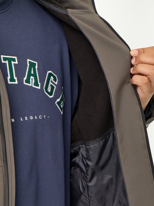 Parka forrada con capucha - Kiabi Parka forrada con capucha - Kiabi
