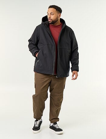 Parka forrada con capucha