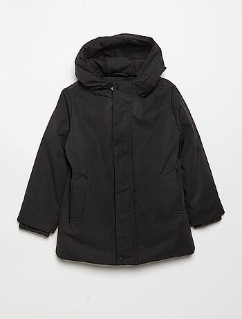 Parka forrada con capucha