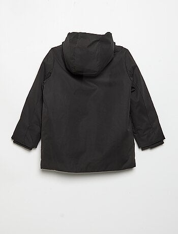 Parka forrada con capucha