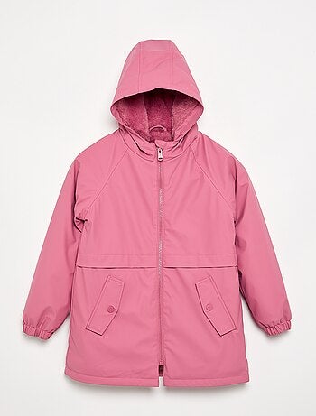 Parka forrada de pelo sintético
